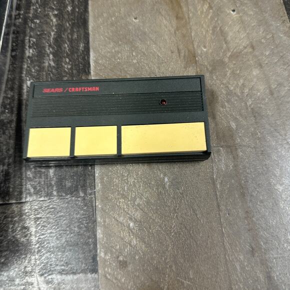 Craftsman Sears Remote Garage Door Opener 53778 3-Function No Clip - Picture 4 of 5